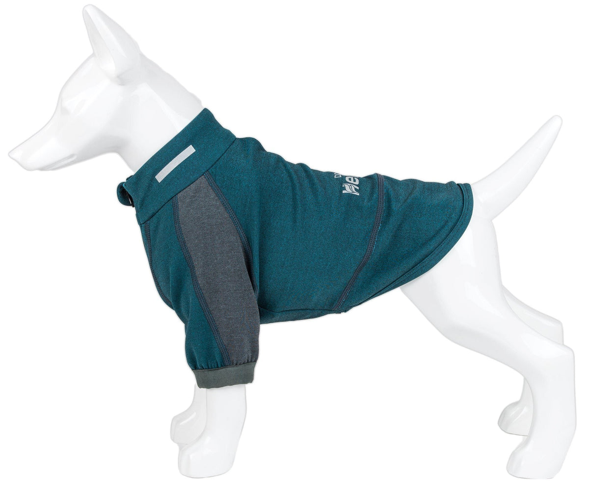 Dog Helios Eboneflow Mediumweight 4-Way-Stretch Flexible And Breathable Performance Dog Yoga T-Shirt