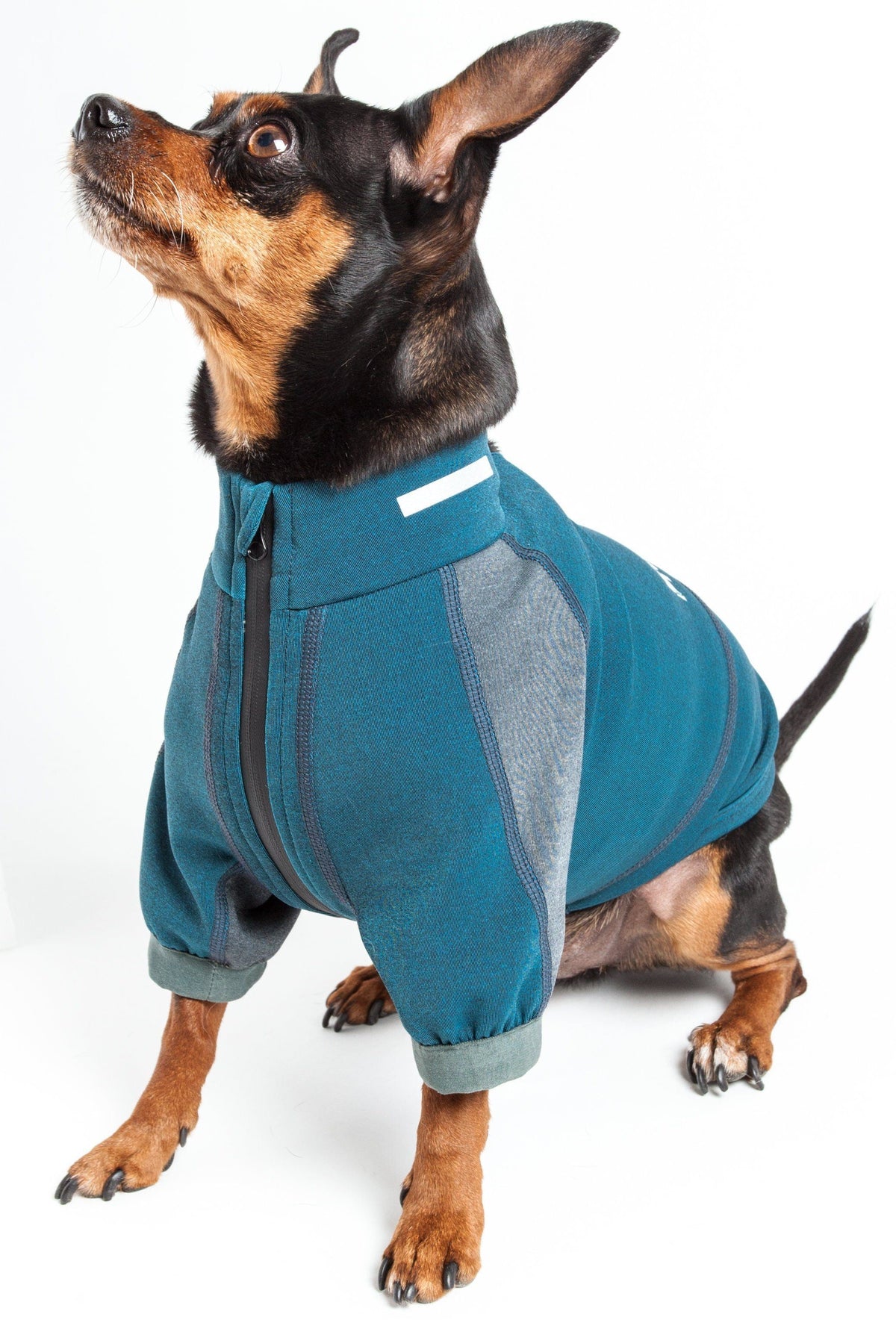 Dog Helios Eboneflow Mediumweight 4-Way-Stretch Flexible And Breathable Performance Dog Yoga T-Shirt