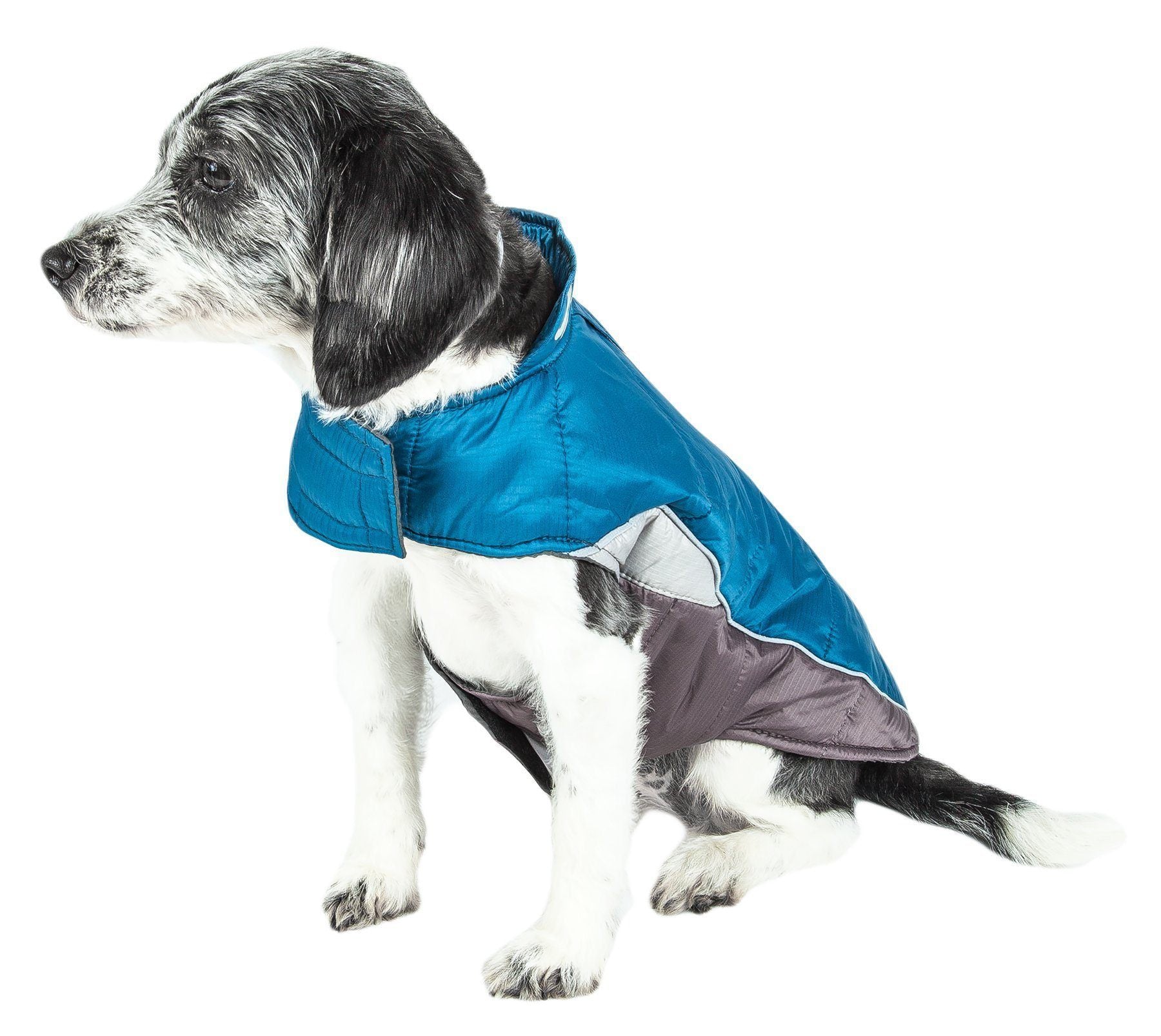 Dog Helios Hurricane-Waded Plush 3M Reflective Insulated Winter Dog Coat