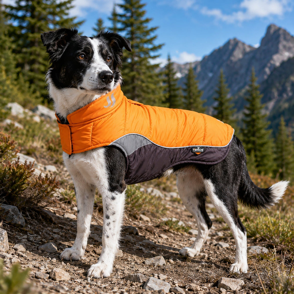 Dog Helios Hurricane-Waded Plush 3M Reflective Insulated Winter Dog Coat | HT Animal Supply
