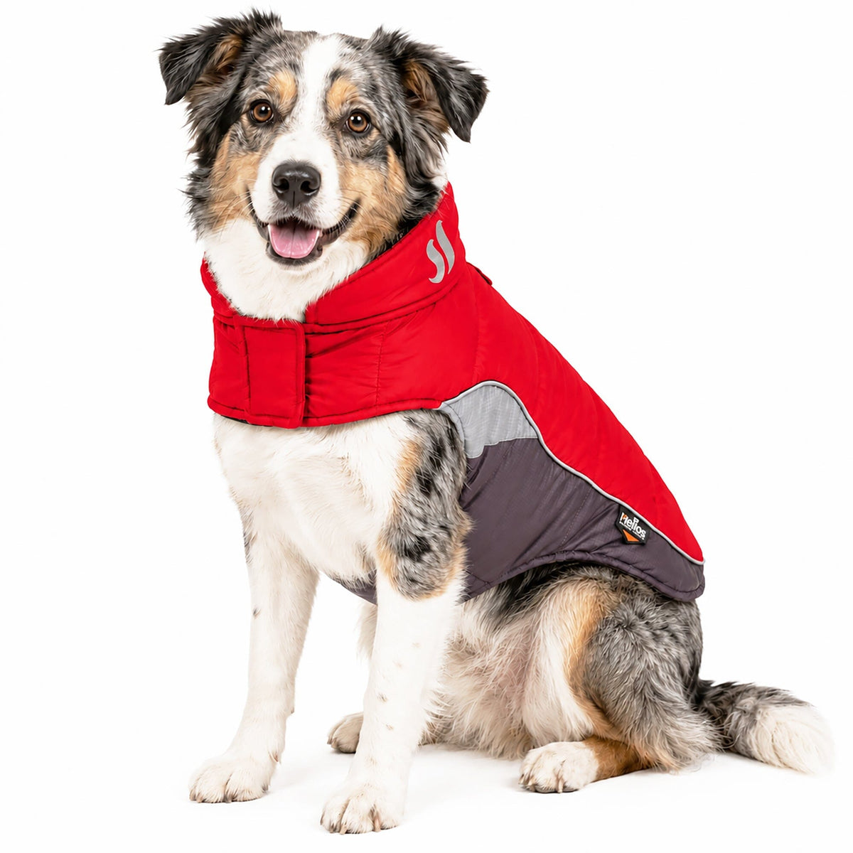 Dog Helios Hurricane-Waded Plush 3M Reflective Insulated Winter Dog Coat | HT Animal Supply
