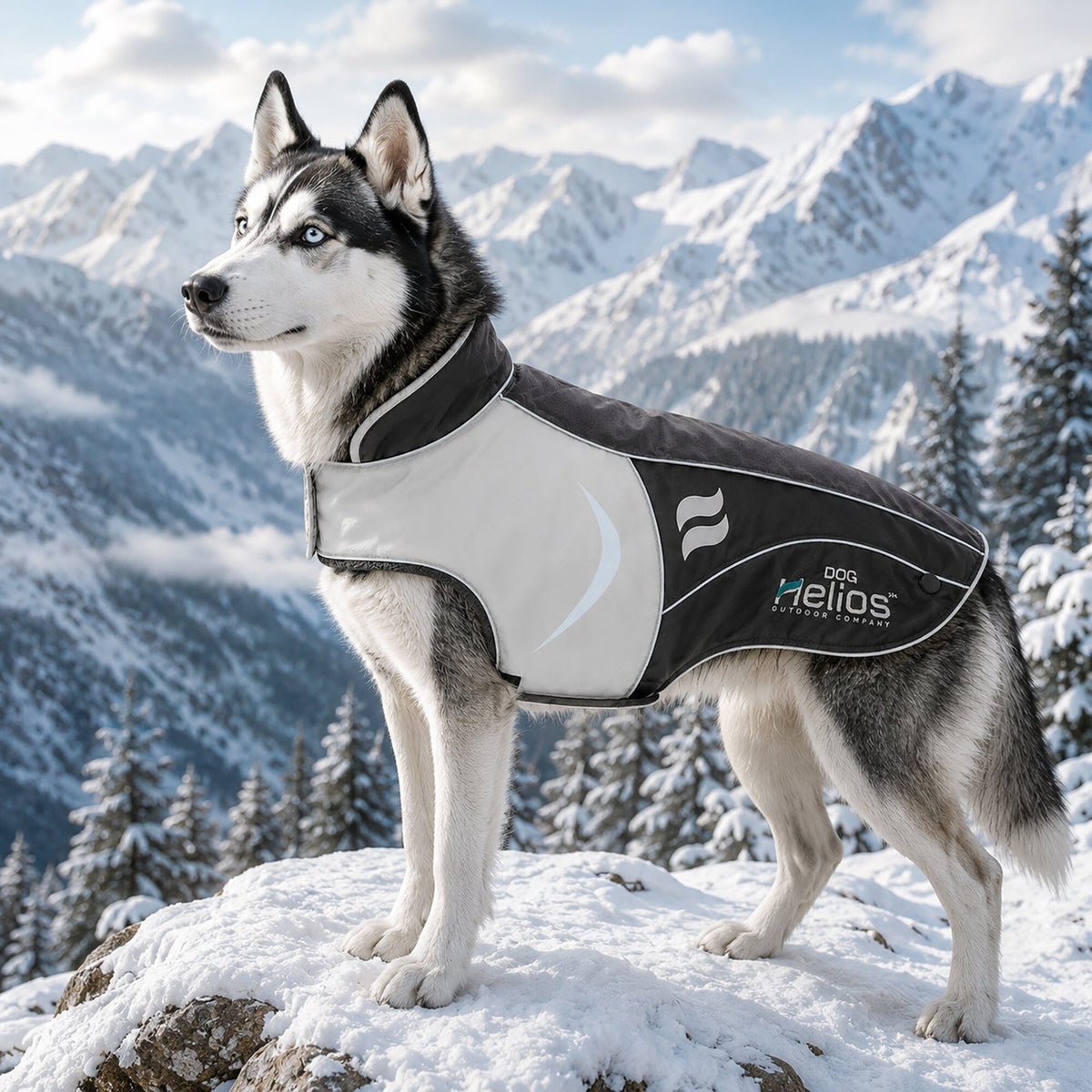 Dog Helios Lotus-Rusher 2-in-1 Dual-Removable Layered Performance Dog Jacket | HT Animal Supply