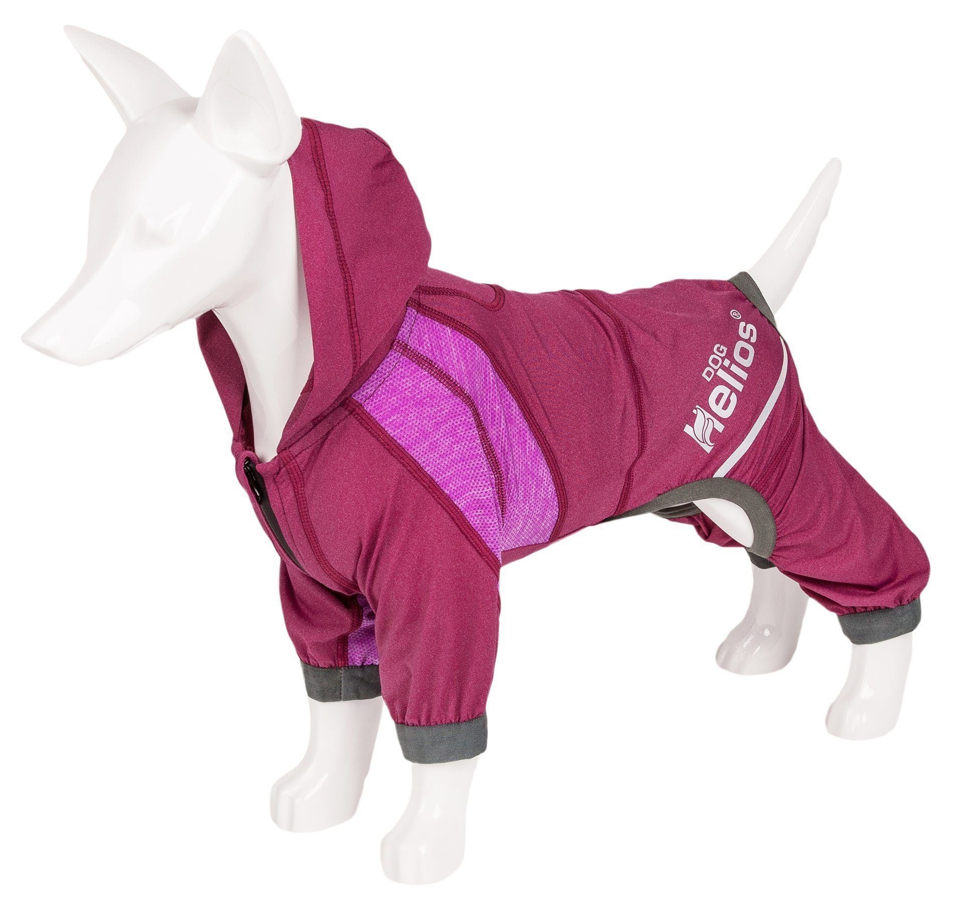 Dog Helios Namastail Lightweight 4-Way-Stretch Yoga Performance Dog Tracksuit Hoodie