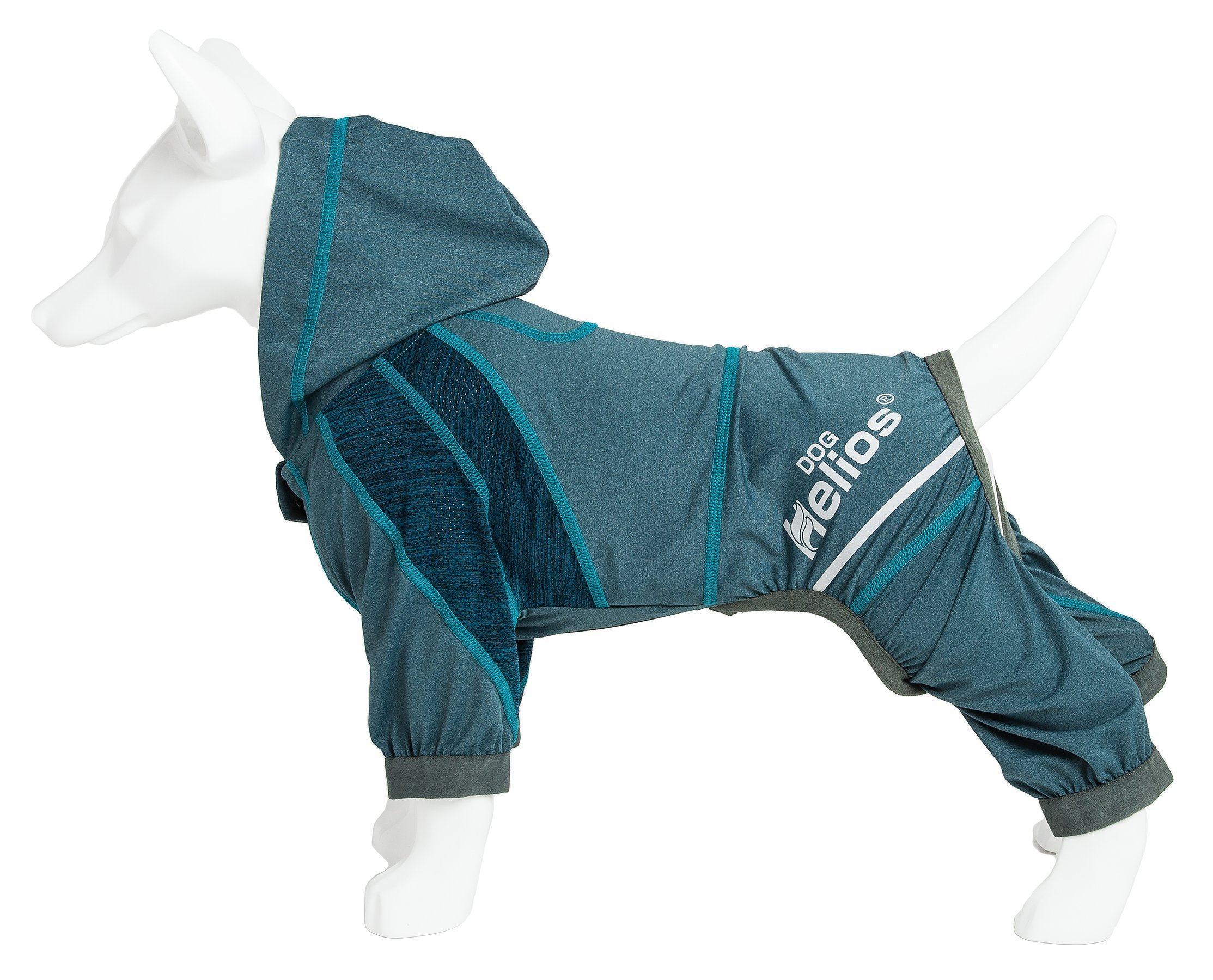 Dog Helios Namastail Lightweight 4-Way-Stretch Yoga Performance Dog Tracksuit Hoodie