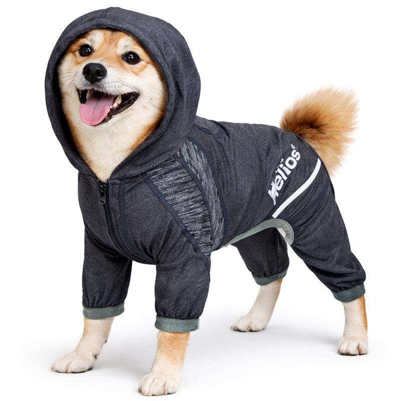 Dog Helios Namastail Lightweight 4-Way-Stretch Yoga Performance Dog Tracksuit Hoodie | HT Animal Supply