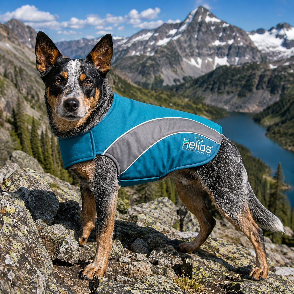 Dog Helios Octane Reflective Soft-Shell Neoprene Performance Dog Coat | HT Animal Supply