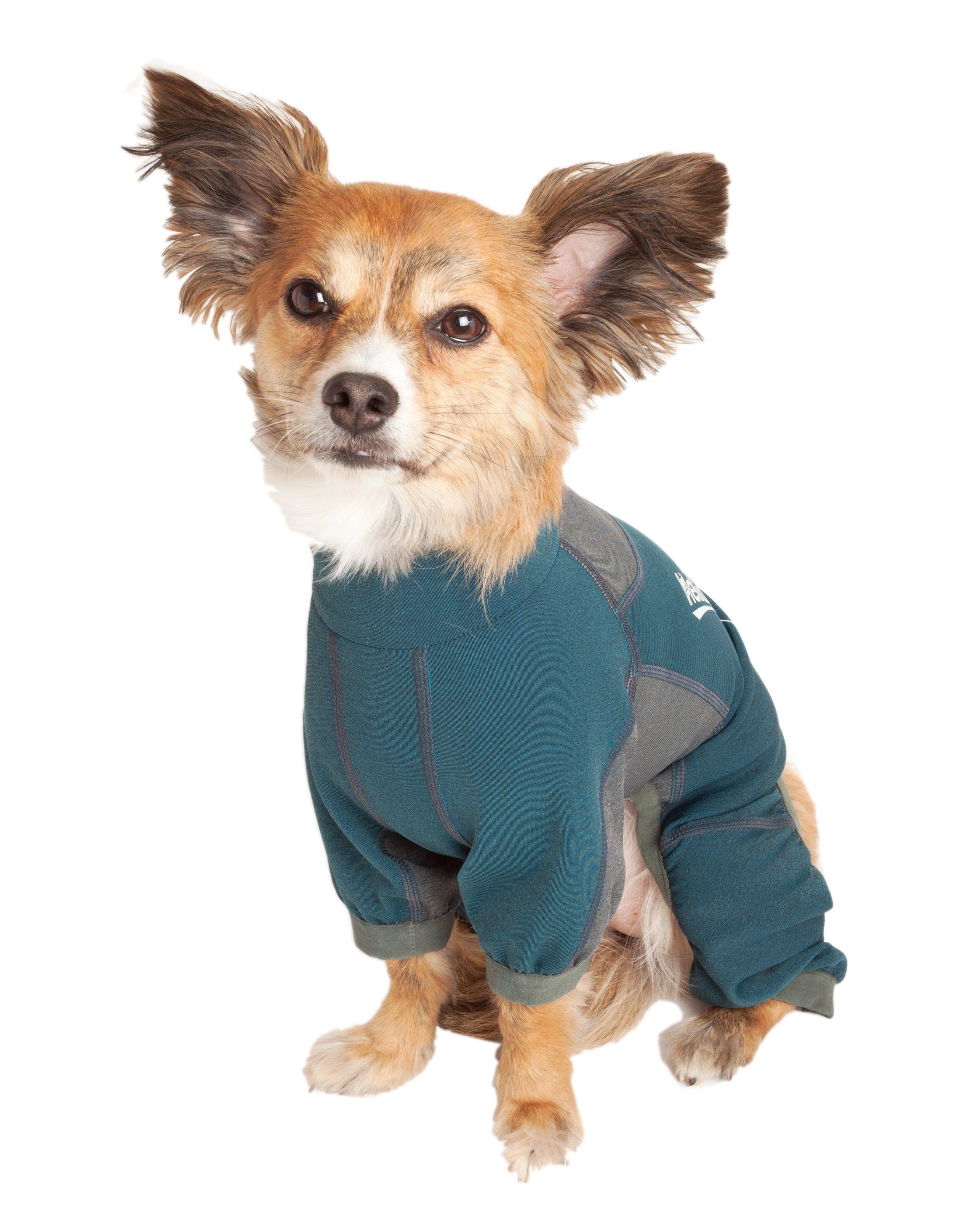 Dog Helios ® Rufflex Mediumweight 4-Way-Stretch Fitness Yoga Dog Tracksuit Jacket