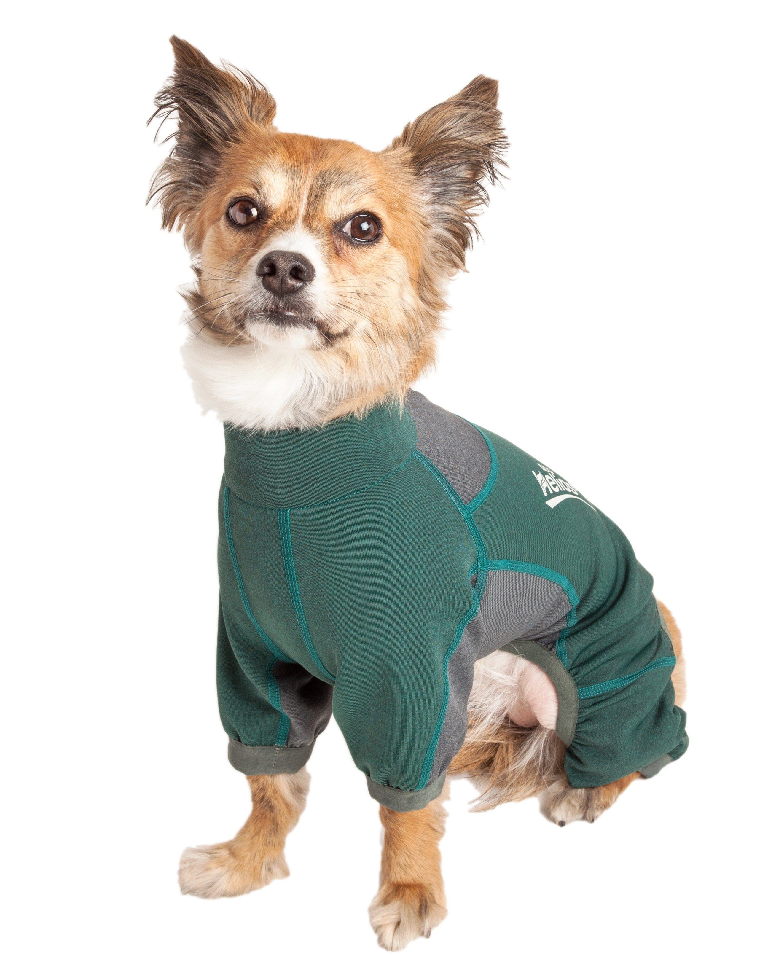 Dog Helios ® Rufflex Mediumweight 4-Way-Stretch Fitness Yoga Dog Tracksuit Jacket
