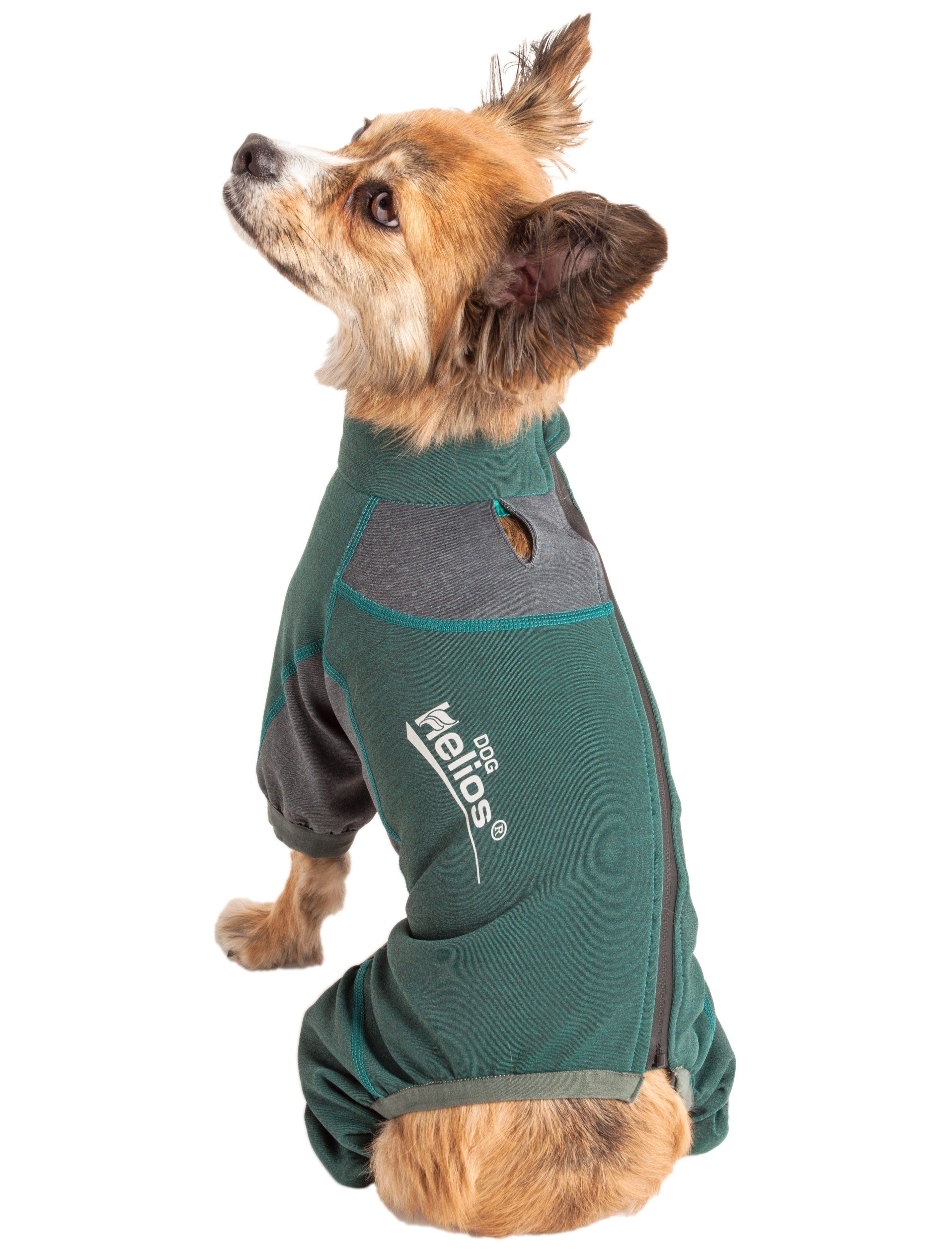 Dog Helios Rufflex Mediumweight 4-Way-Stretch Fitness Yoga Dog Tracksuit Jacket