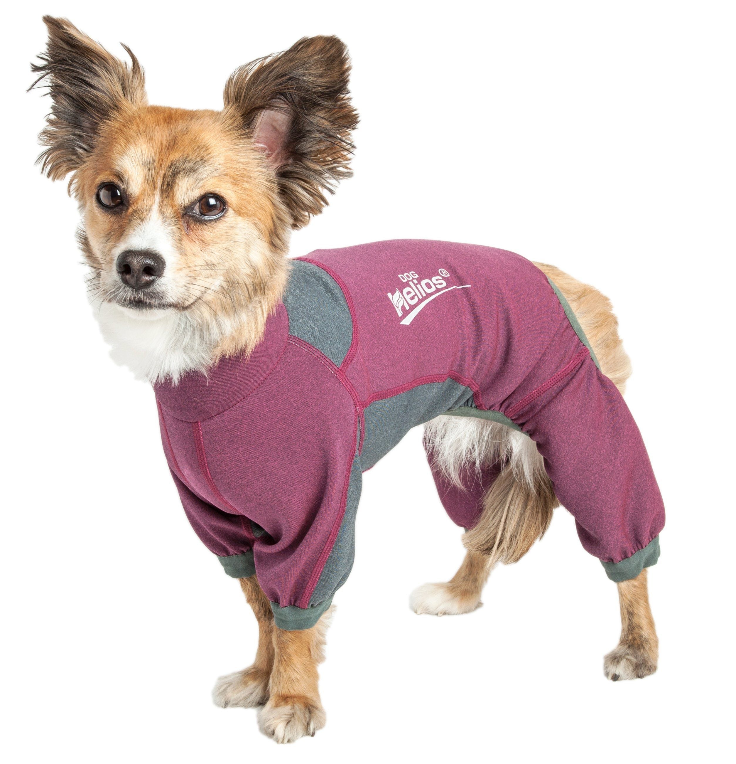 Dog Helios Rufflex Mediumweight 4-Way-Stretch Fitness Yoga Dog Tracksuit Jacket