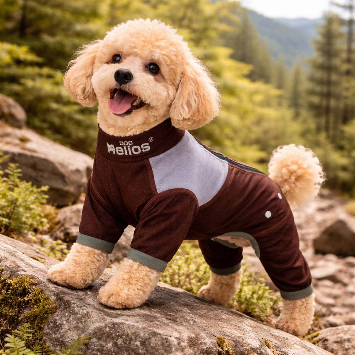 Dog Helios Tail Runner Lightweight 4-Way-Stretch Breathable Yoga Dog Tracksuit | HT Animal Supply