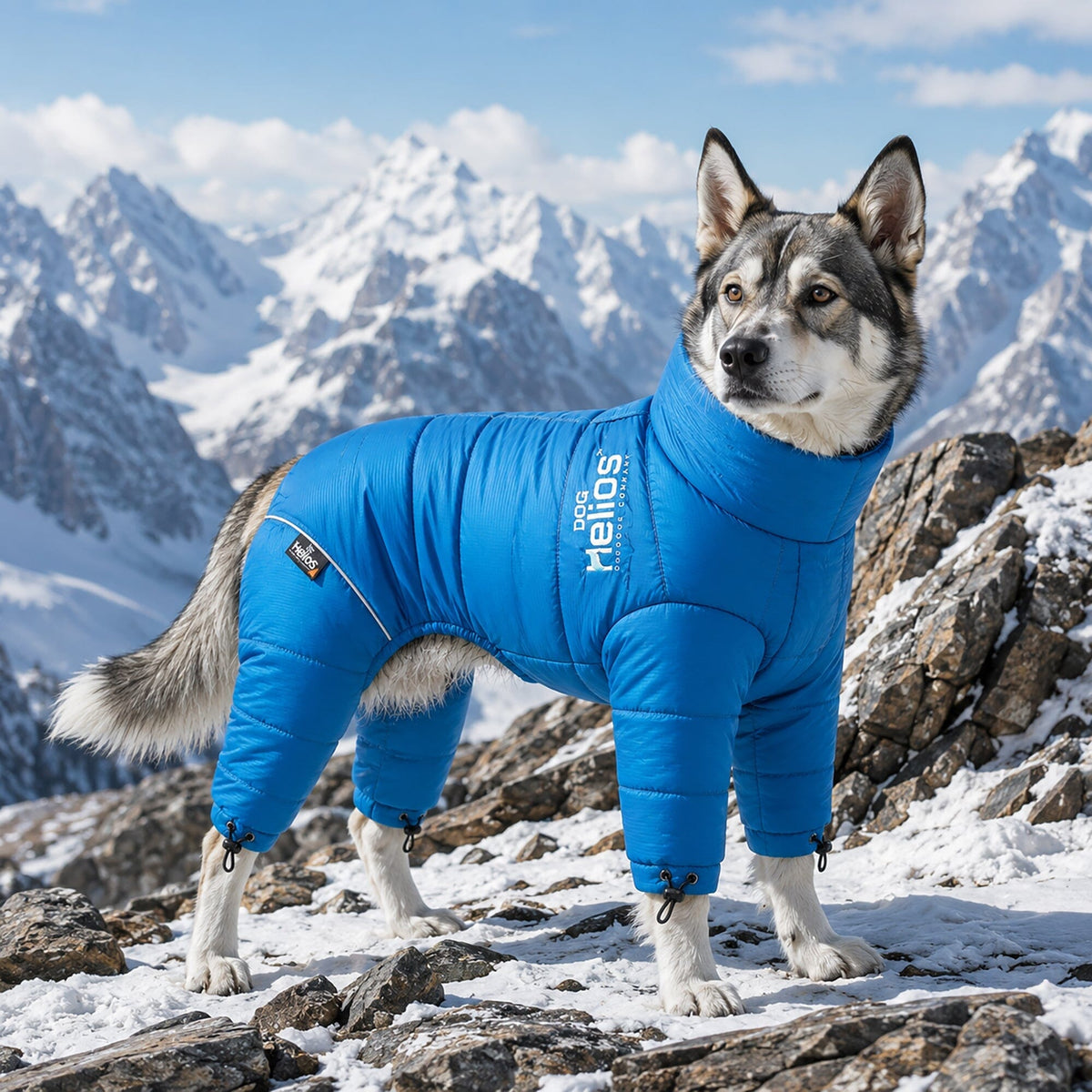 Dog Helios Thunder-crackle Adjustable and Reflective Full-Body Waded Winter Dog Jacket | HT Animal Supply