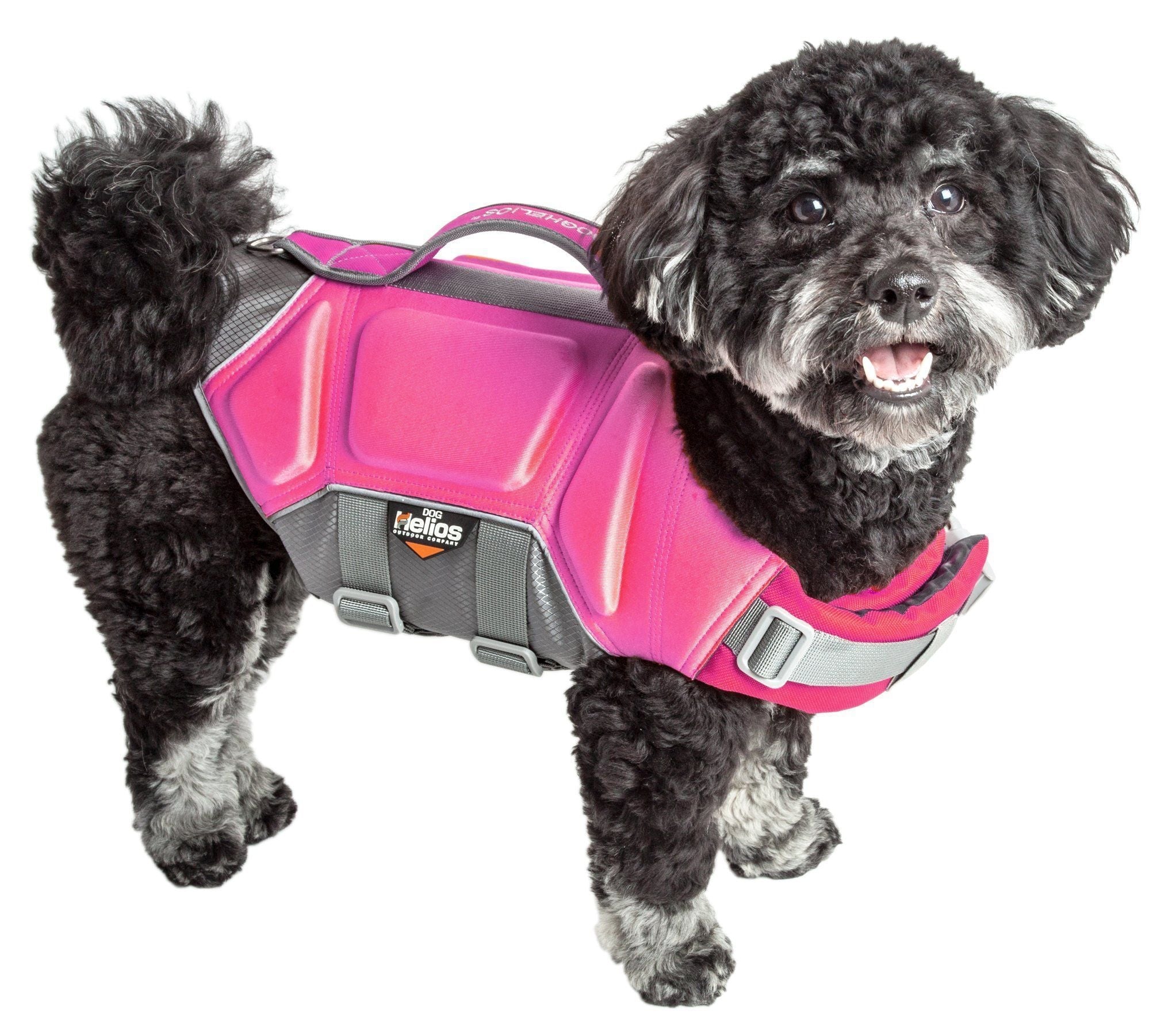 Dog Helios ® Tidal Guard Multi-Point Strategically-Stitched Reflective Pet Dog Life Jacket Vest