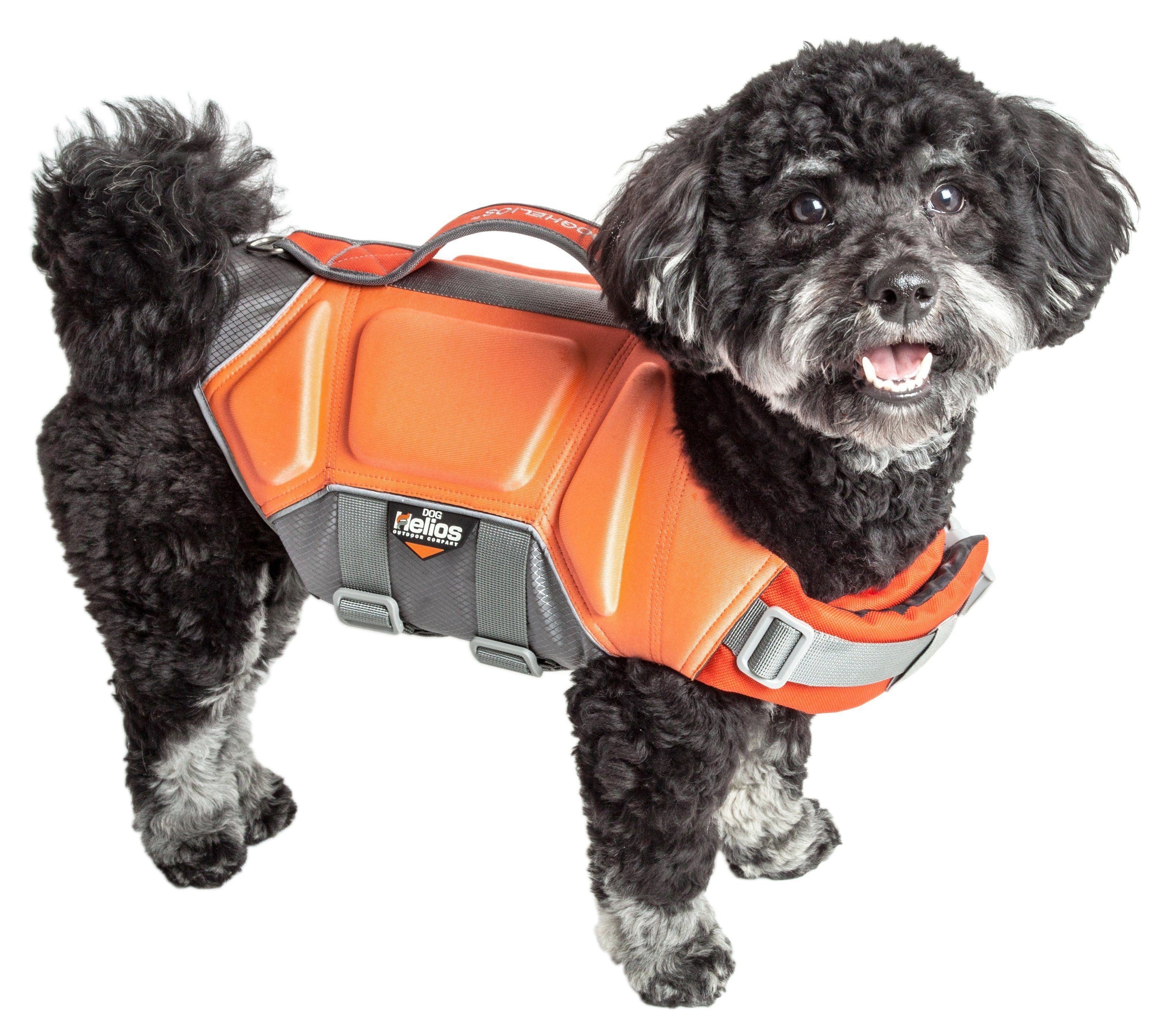 Dog Helios Tidal Guard Multi-Point Strategically-Stitched Reflective Pet Dog Life Jacket Vest