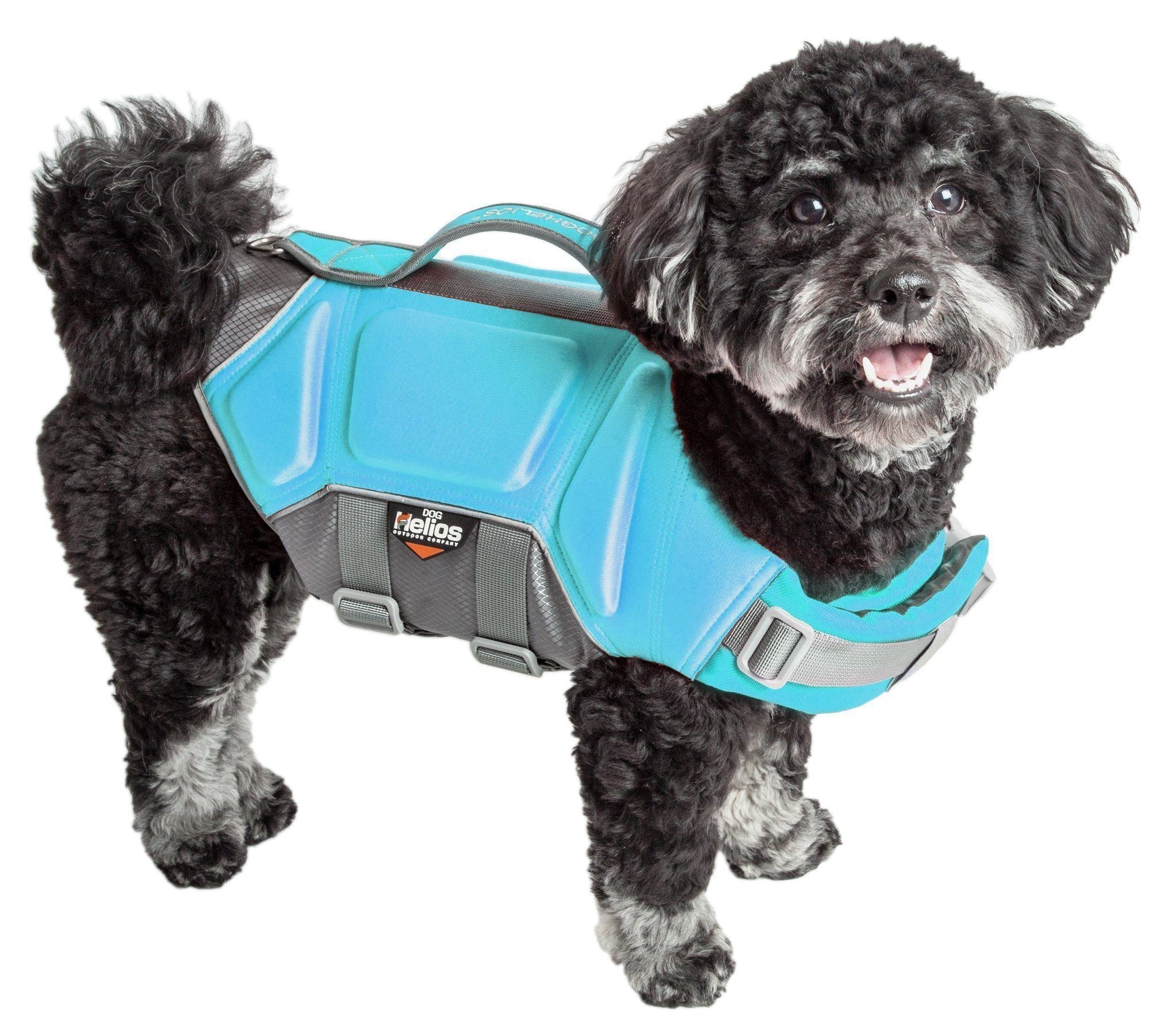 Dog Helios ® Tidal Guard Multi-Point Strategically-Stitched Reflective Pet Dog Life Jacket Vest