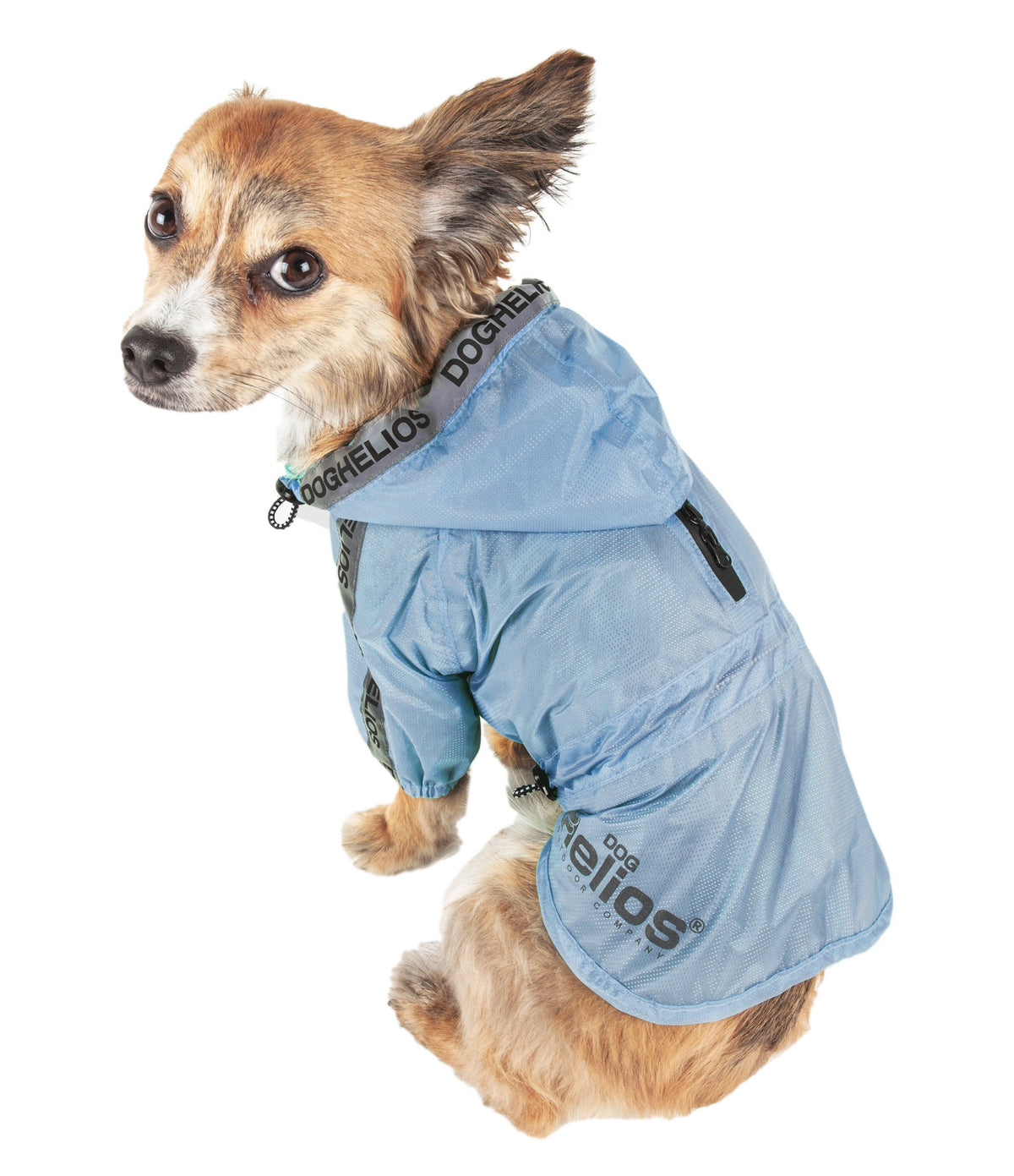 Dog Helios Torrential Shield Adjustable and Waterproof Dog Raincoat Poncho