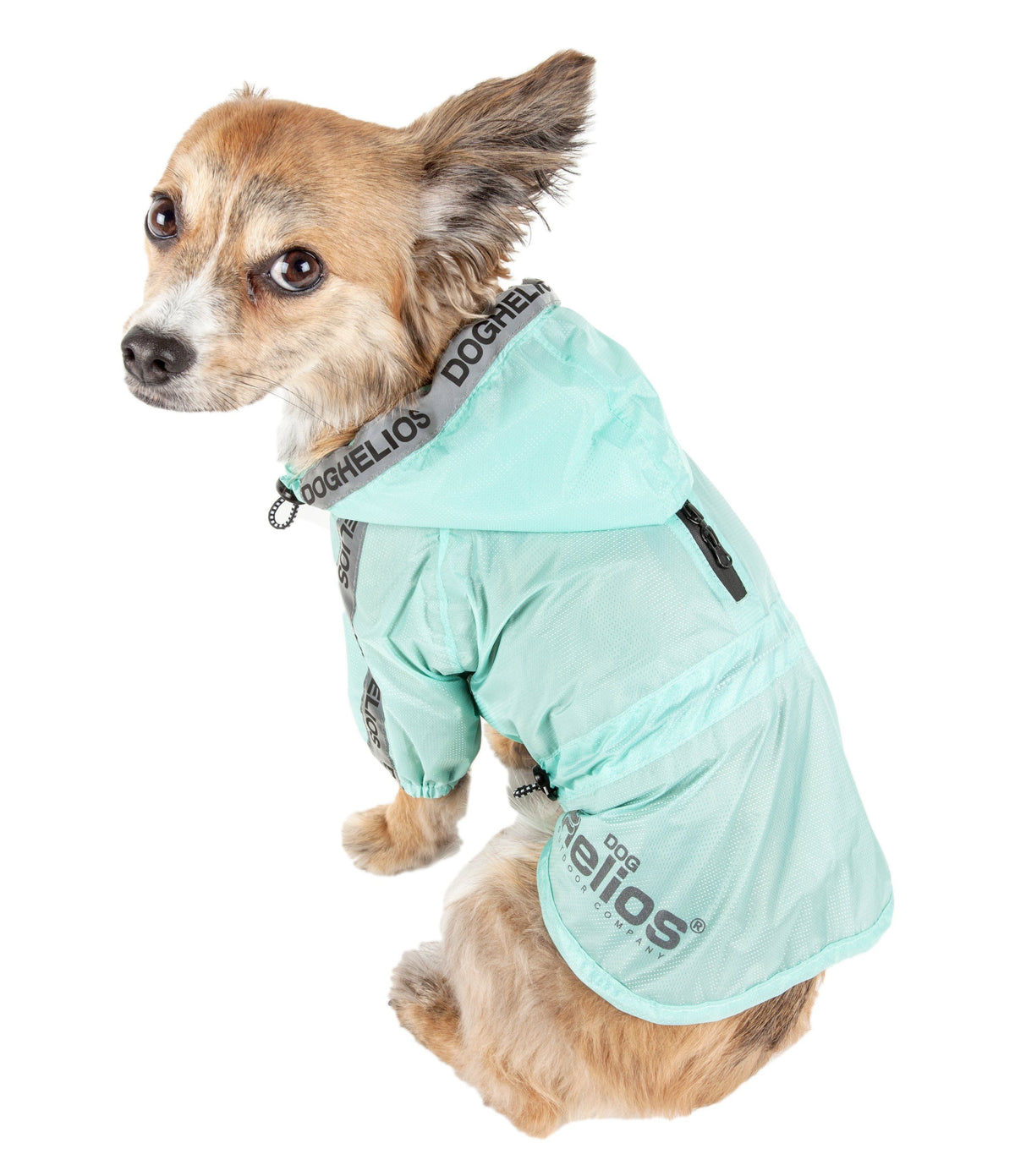 Dog Helios Torrential Shield Adjustable and Waterproof Dog Raincoat Poncho