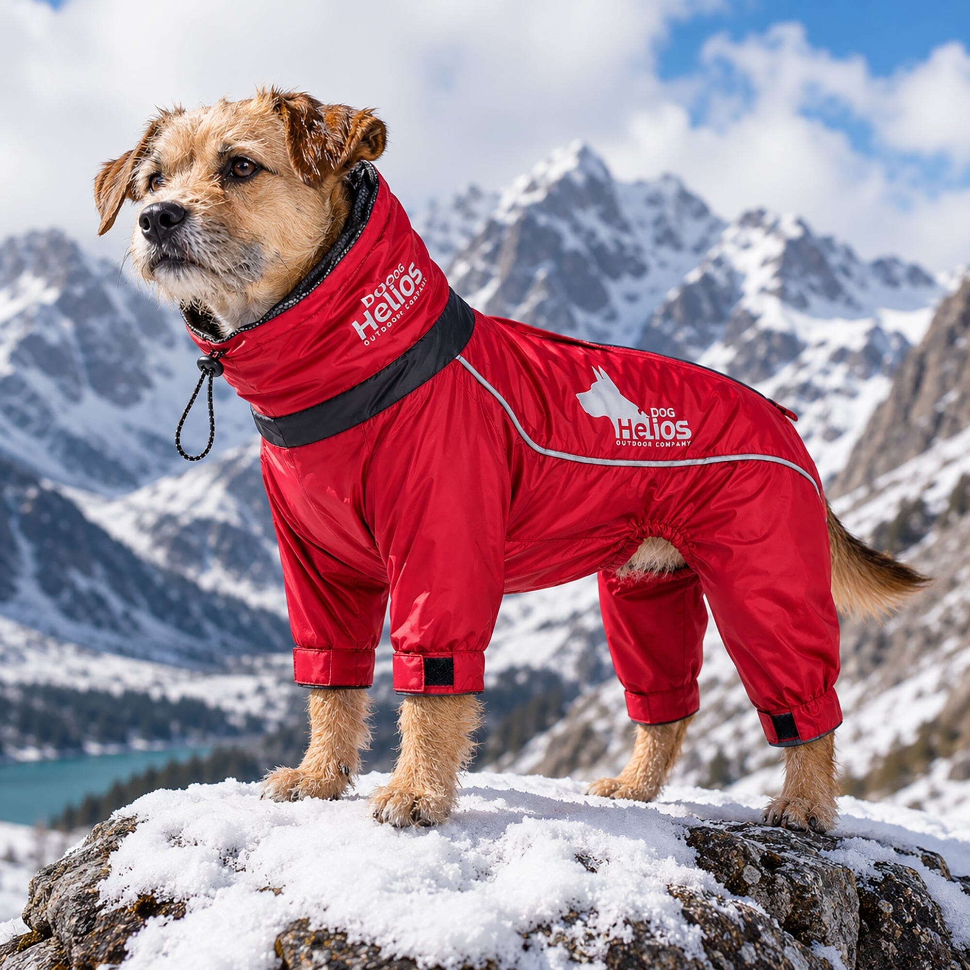 Dog Helios Weather-King Ultimate Windproof Full Body Winter Dog Jacket | HT Animal Supply