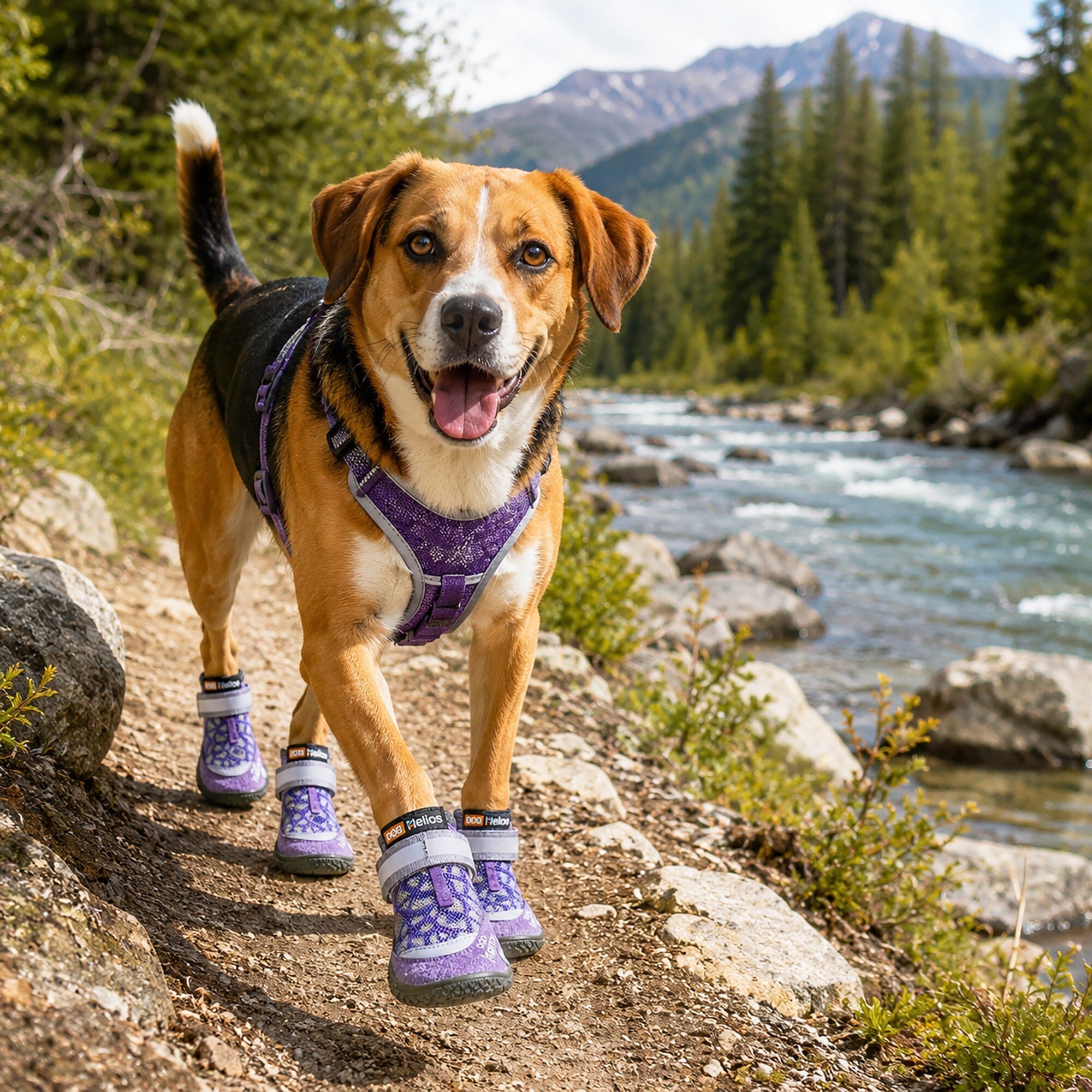 Dog Helios Surface Premium Grip Performance Dog Shoes - Set Of 4 | HT Animal Supply