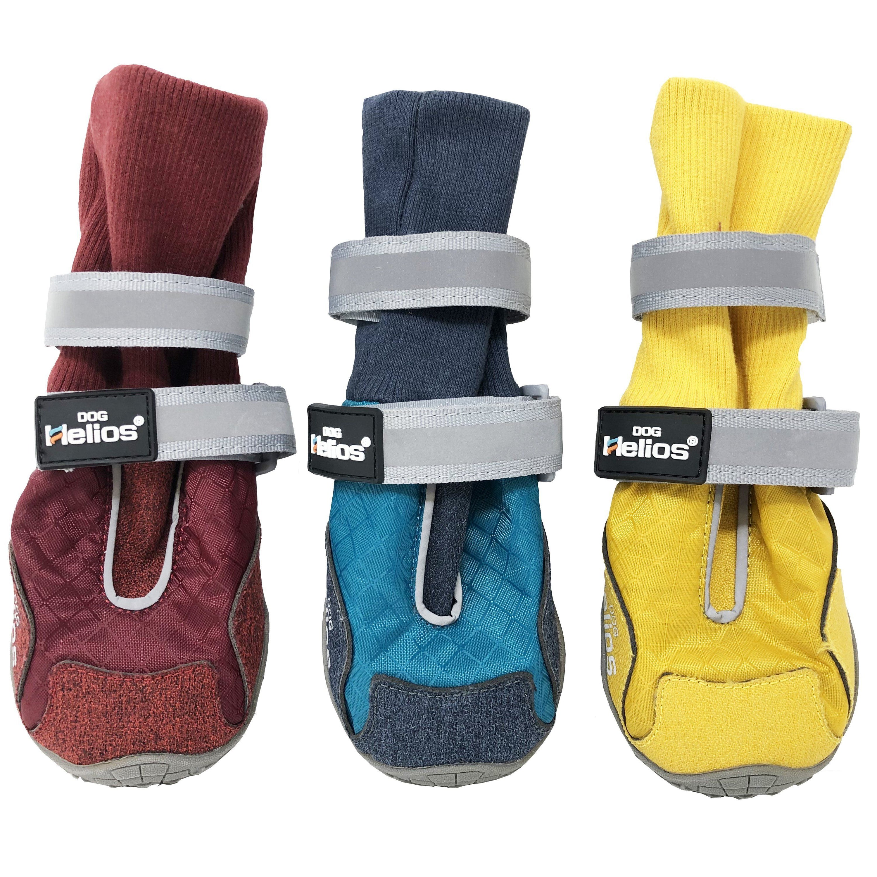 Dog Helios Traverse Premium Grip High-Ankle Outdoor Dog Boots - Set Of 4