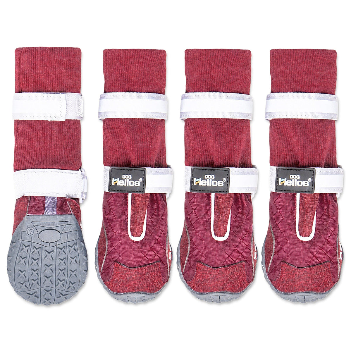 Dog Helios Traverse Premium Grip High-Ankle Outdoor Dog Boots - Set Of 4 | HT Animal Supply