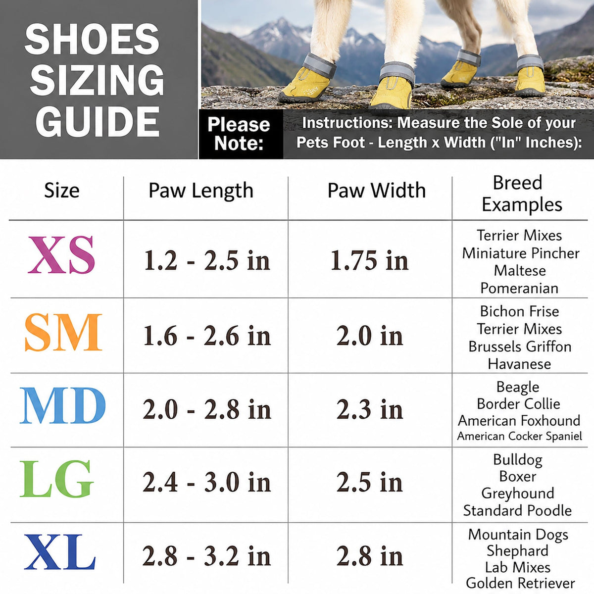Dog Helios Traverse Premium Grip High-Ankle Outdoor Dog Boots - Set Of 4 | HT Animal Supply