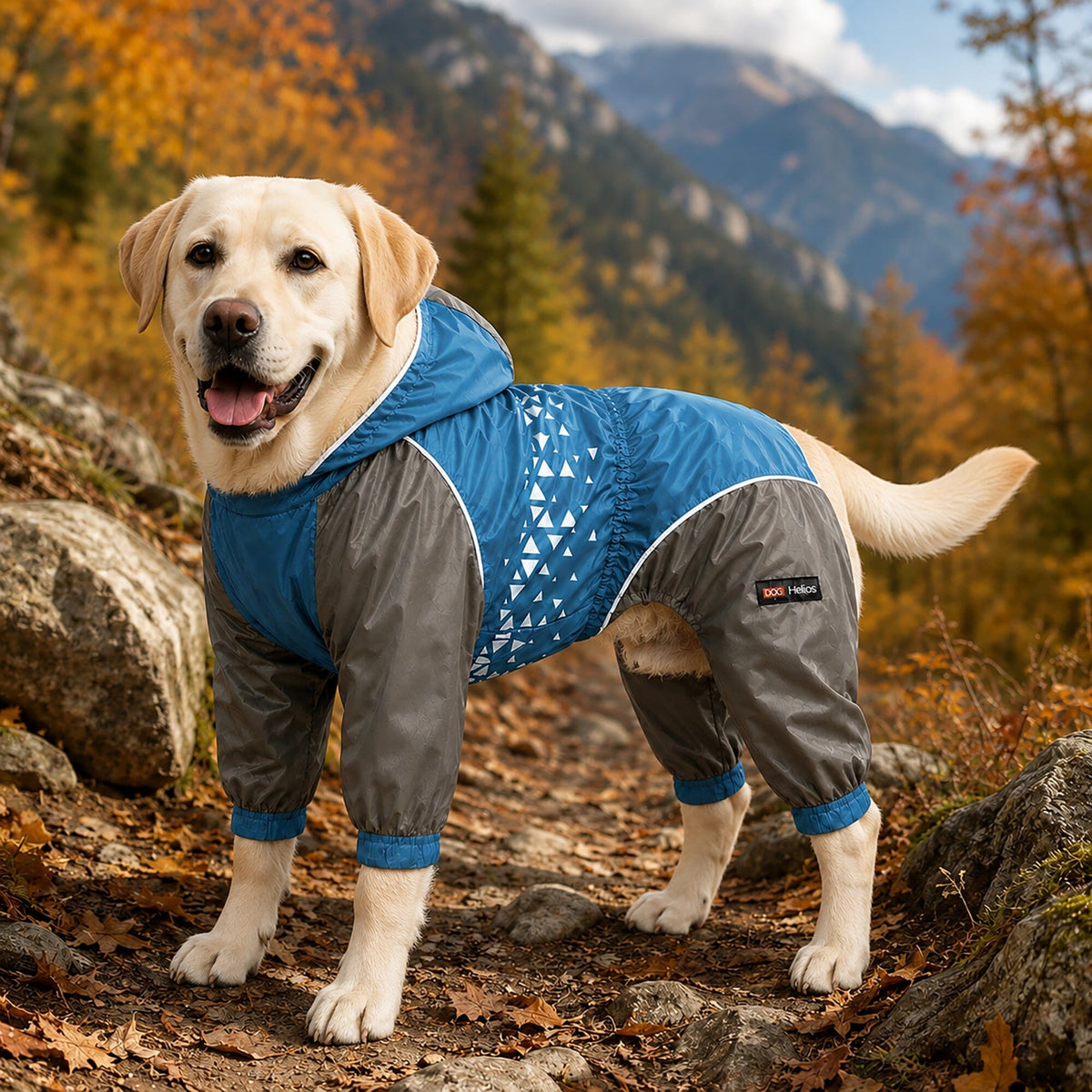 Dog Helios Vortex Full Bodied Waterproof Windbreaker Dog Jacket | HT Animal Supply
