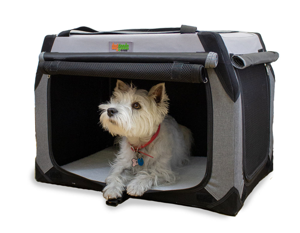 The Foldable Travel Dog Crate By DogGoods