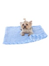 Blanket, Blue Paisley Large