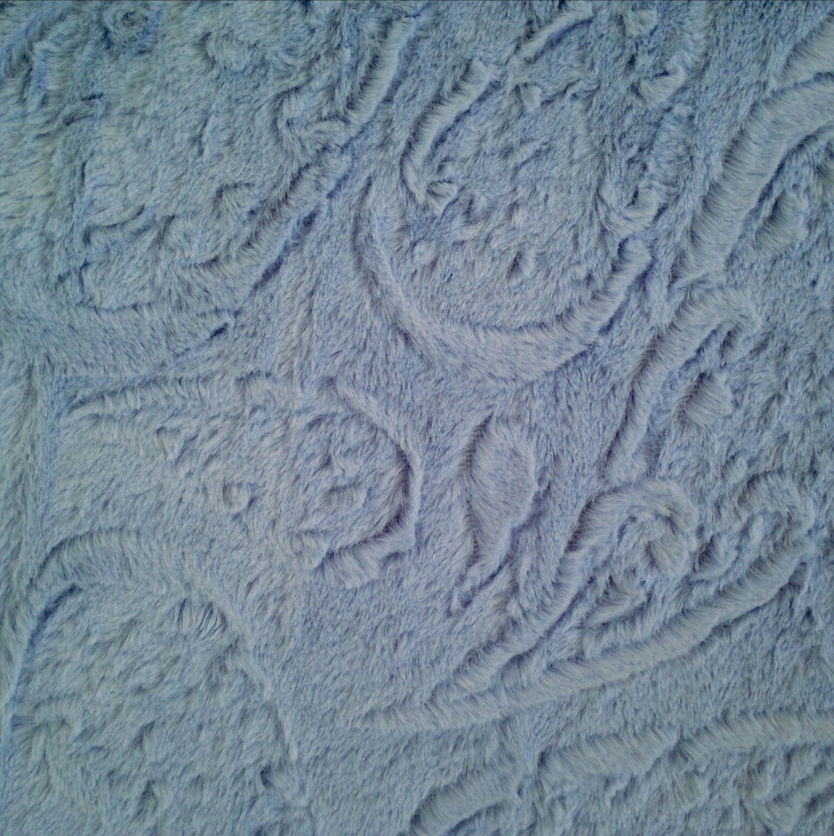 Blanket, Blue Paisley Large