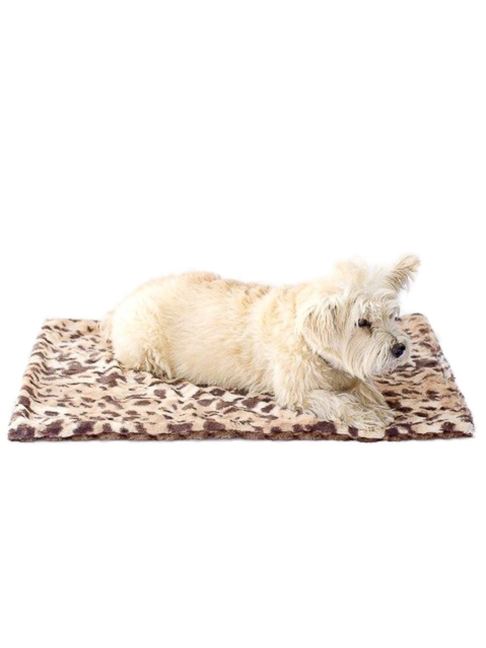 Blanket, Crushed Brown Leopard