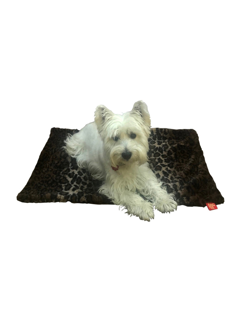 Blanket, Dark Brown Leopard