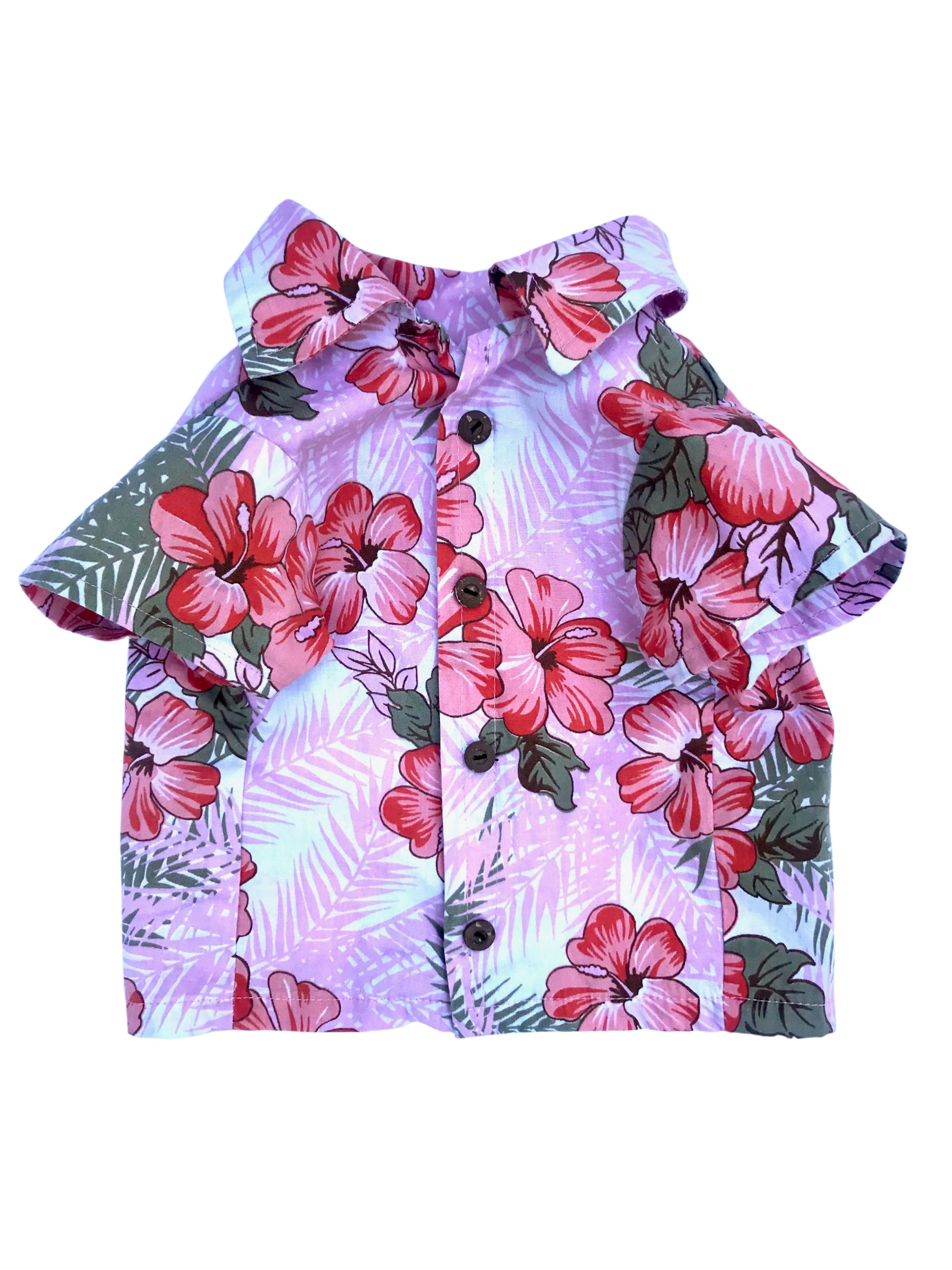 Camp shirt, Retro Camp shirt with wood buttons