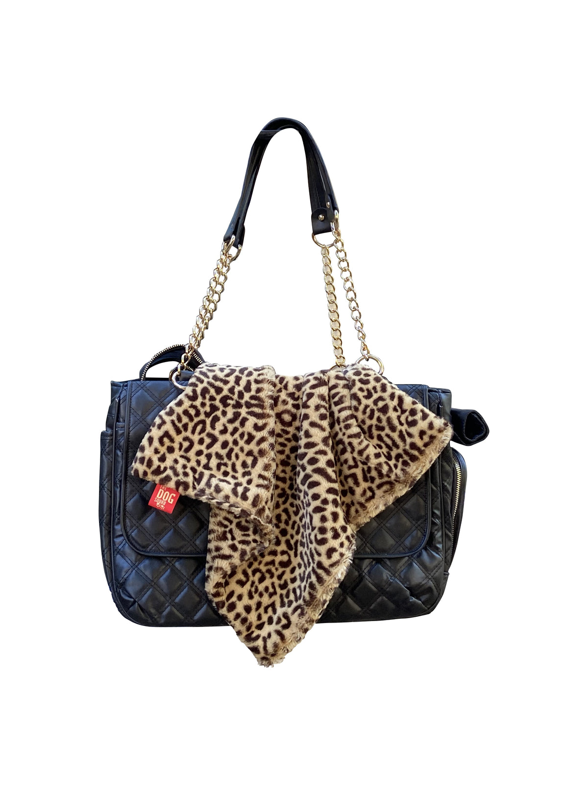 Carrier Square Blanket, Brown Cheetah