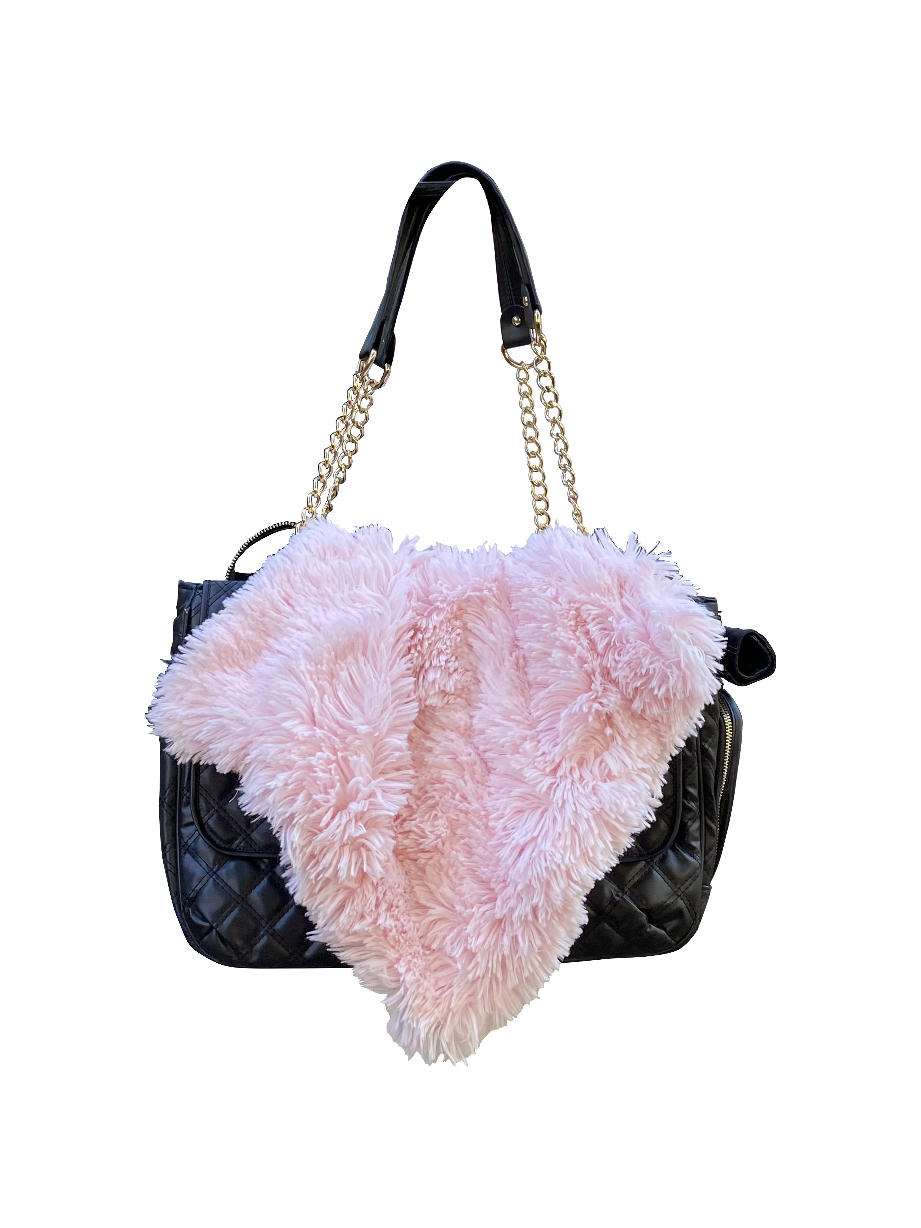 Carrier Square Blanket, Powder Puff in Pale Pink