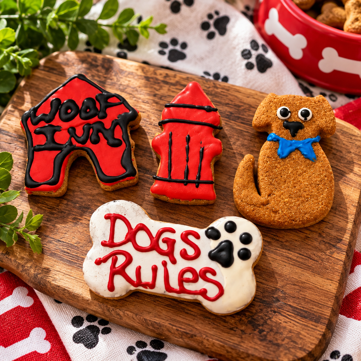 PAWsitively Organic Dog Life Dog Cookie Box