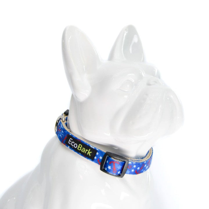 EcoBark – Nautical Bow Tie Dog Collar