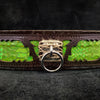 Bestia Dog Gear Genuine Leather Dog Collar - Black