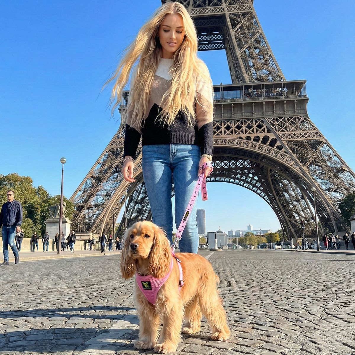 EcoBark – Baby Pink Max Comfort Dog Harness