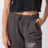 Human Embroidered Sweatshort