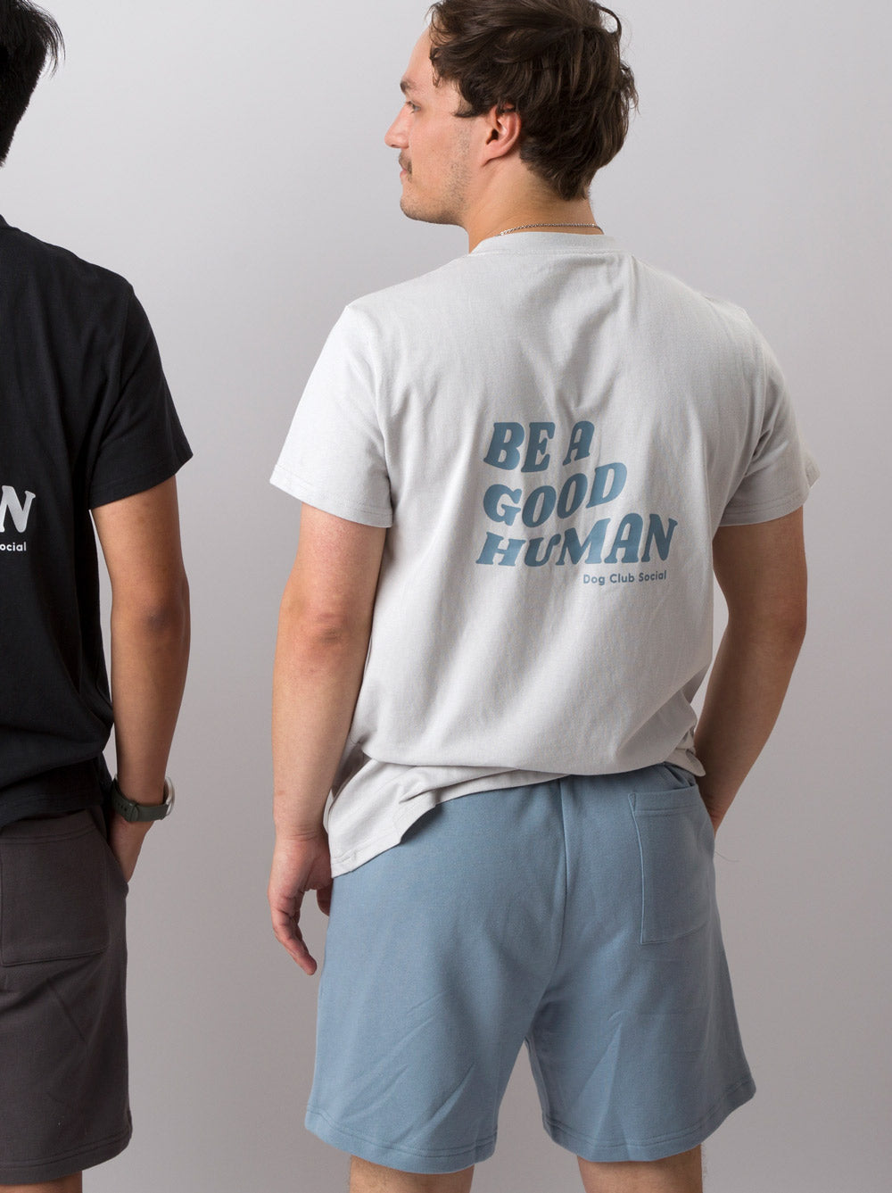 Human Embroidered Sweatshort - HT Animal Supply