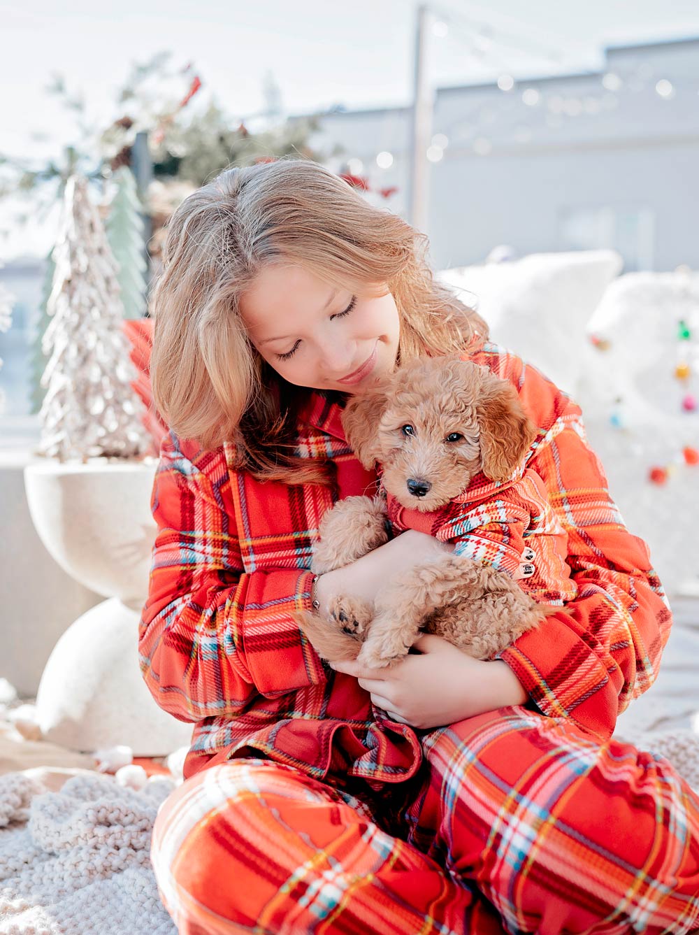 Fleece Plaid Pajama
