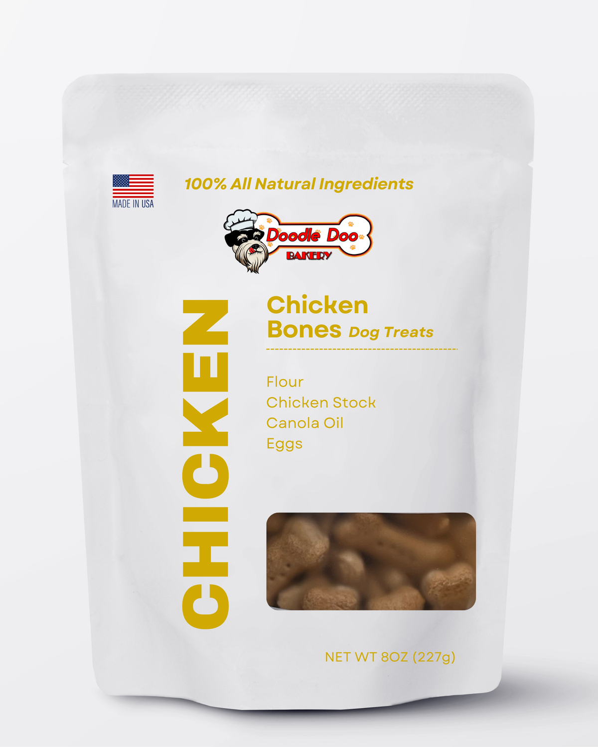Homemade Dog Treats - Chicken Treat 1/2lb