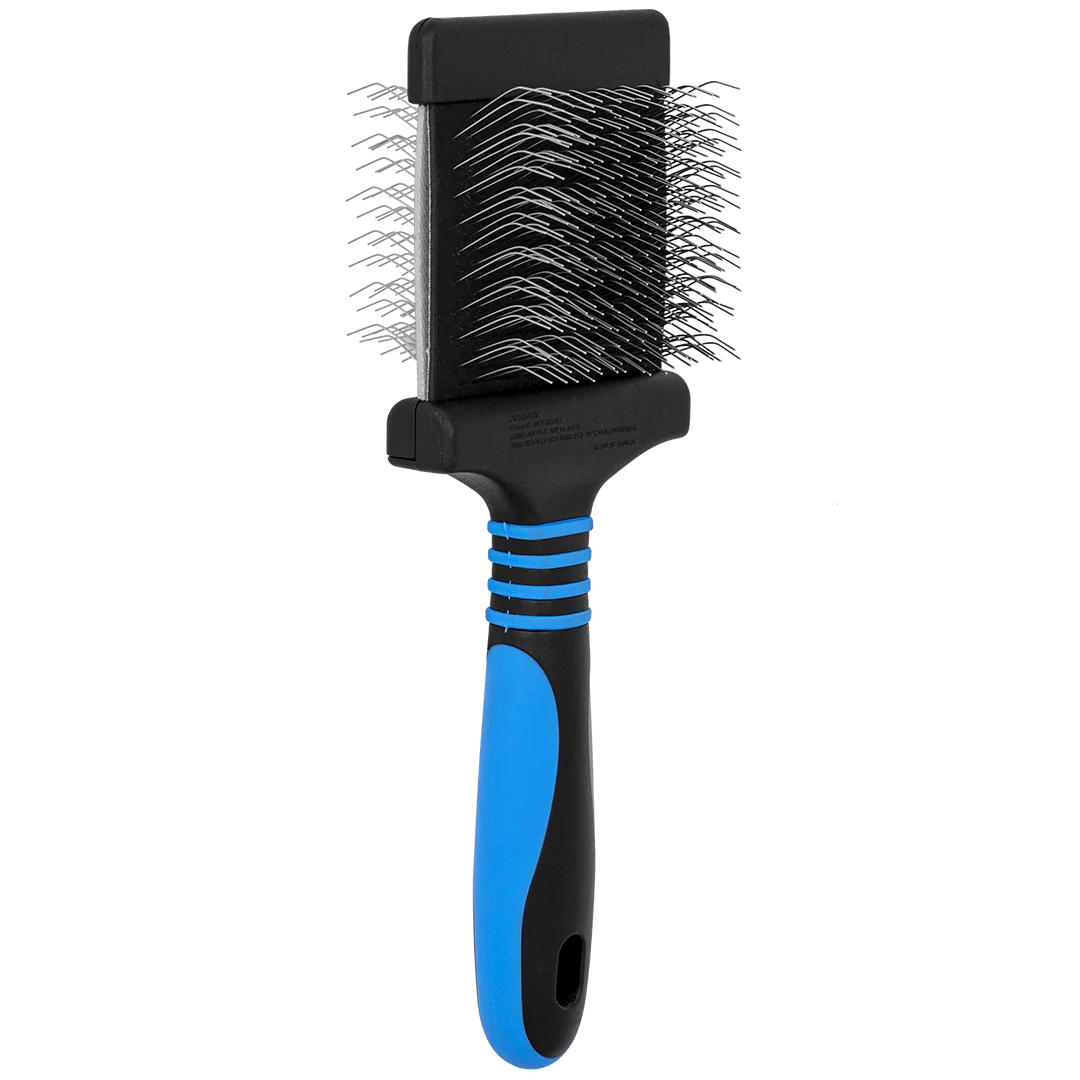 Doodle Firm Blue Slicker Brush by Dog Fashion Spa