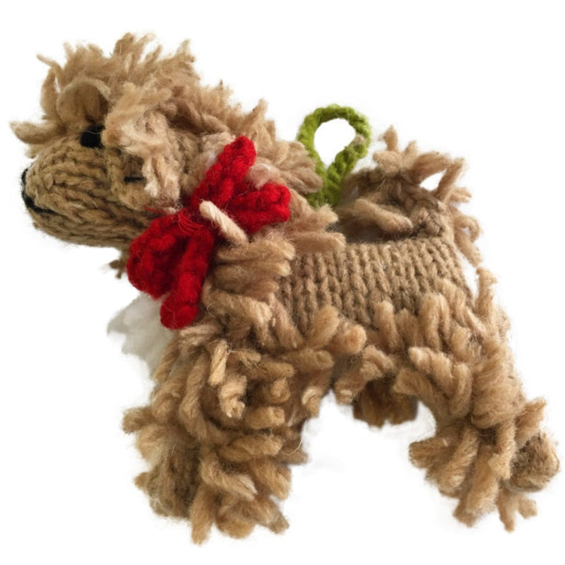 Chilly Dog Doodle Wool Ornament