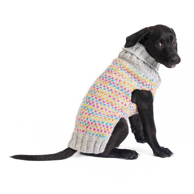 Chilly Dog Sprinkles Wool Dog Sweater