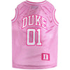 NCAA Duke University Pink Basketball Pet Jersey