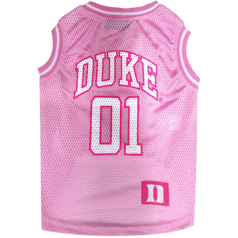 NCAA Duke University Pink Basketball Pet Jersey