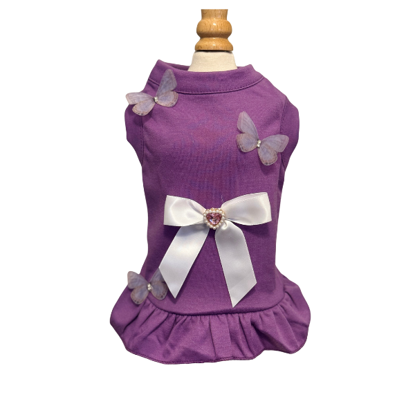 Enchanted Butterfly Garden Dog Dress