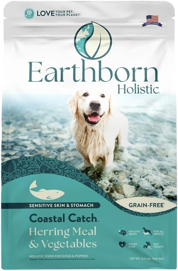 Earthborn Grain Free All Life Stages Coastal Catch Dry Dog Food